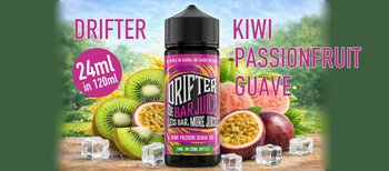 Drifter - Kiwi Passionfruit Guave aroma