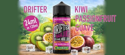 Drifter - Kiwi Passionfruit Guave aroma
